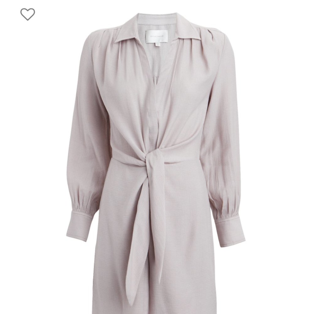 Brochu Walker Madsen Shirt Dress Size Small Mauve / Purple